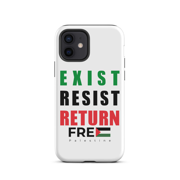 Tough Case for iPhone® - Exist. Resist. Return., Matte iPhone 12