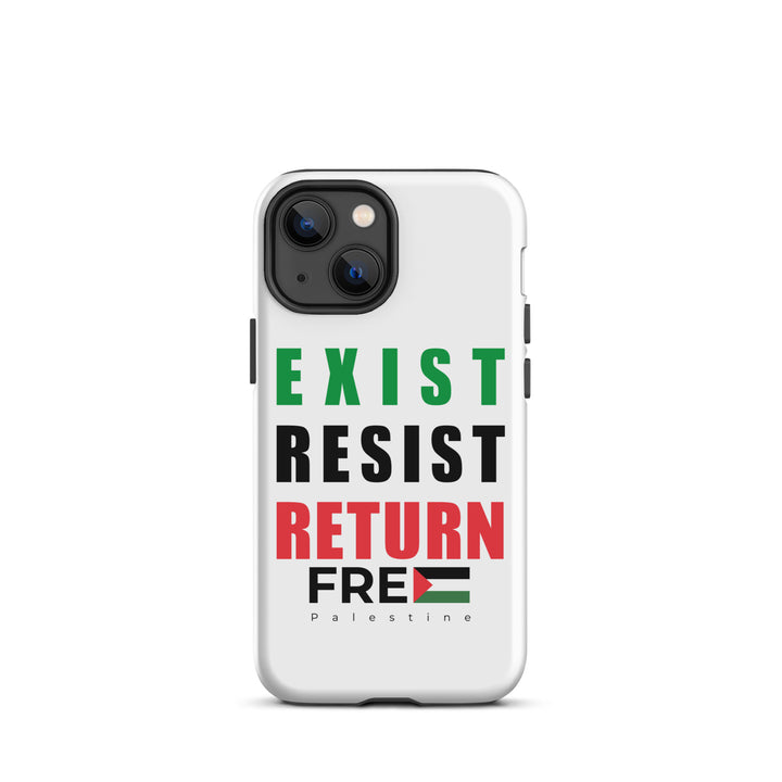 Tough Case for iPhone® - Exist. Resist. Return., Matte iPhone 13 Mini