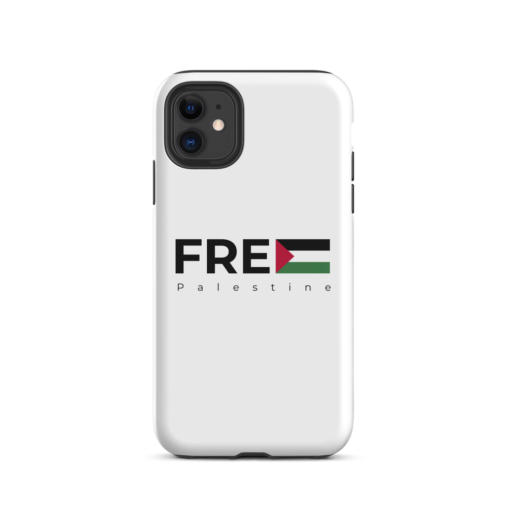 Tough Case for iPhone® - Free Palestine, Glossy iPhone 11