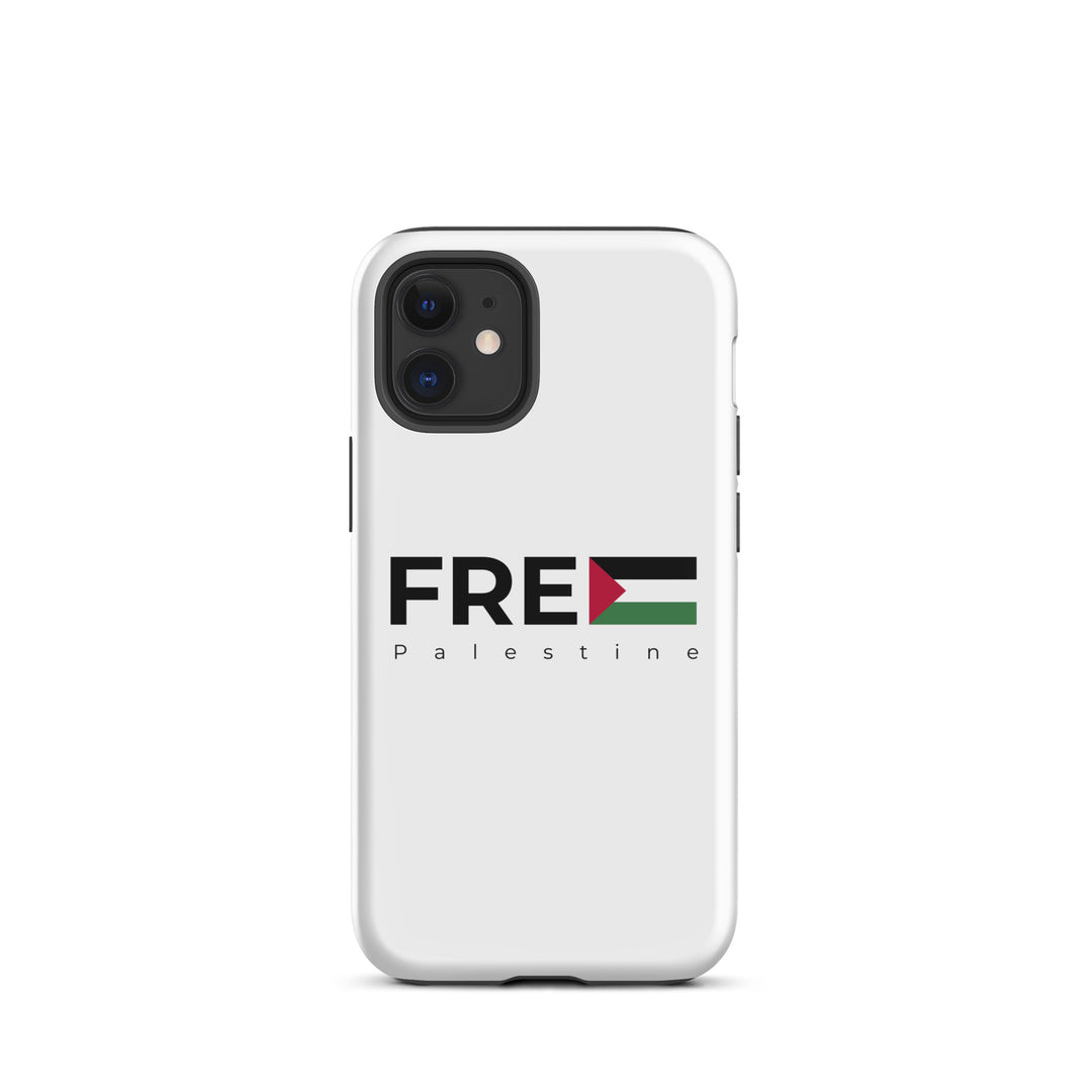 Tough Case for iPhone® - Free Palestine, Glossy iPhone 12 Mini