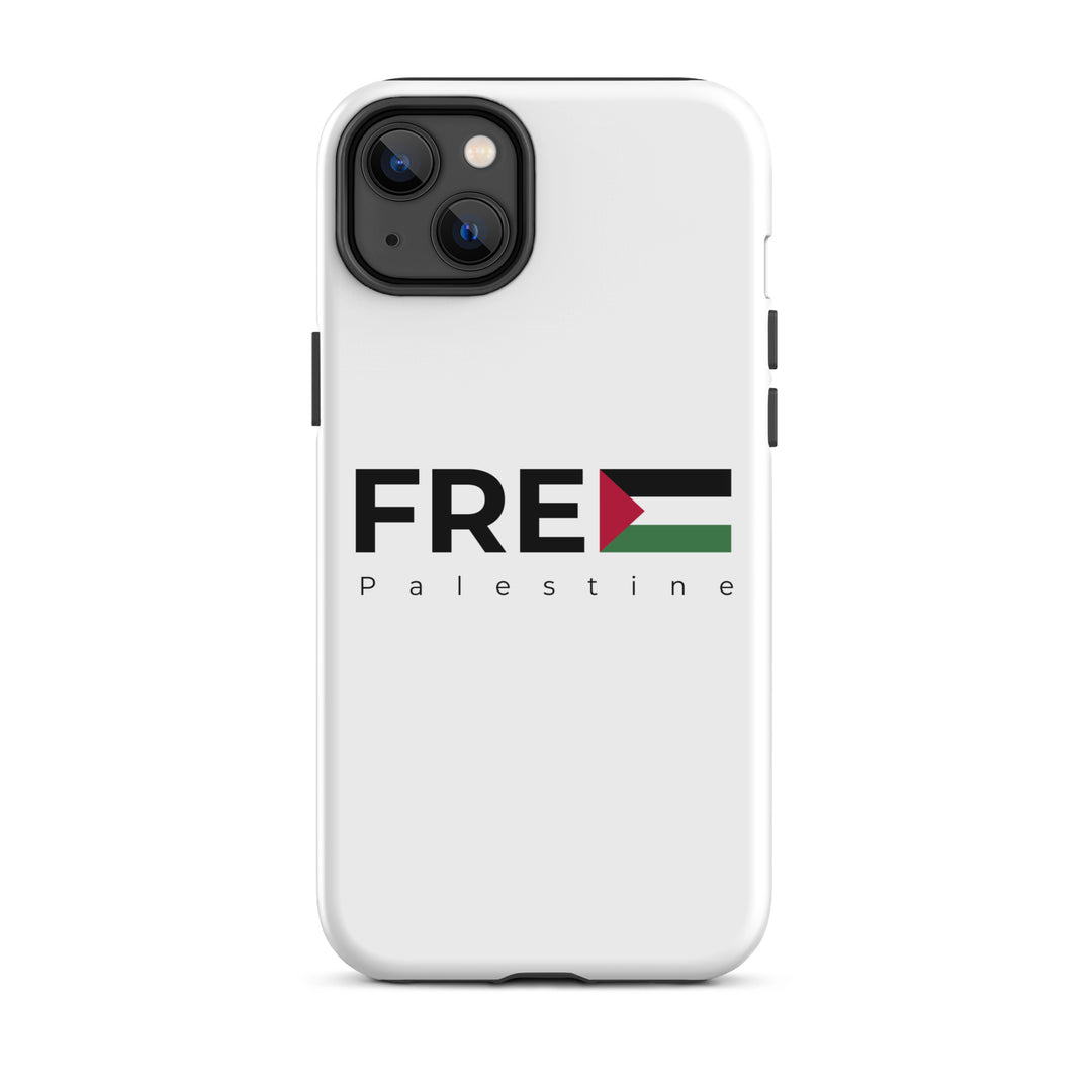 Tough Case for iPhone® - Free Palestine, Glossy iPhone 14 Plus