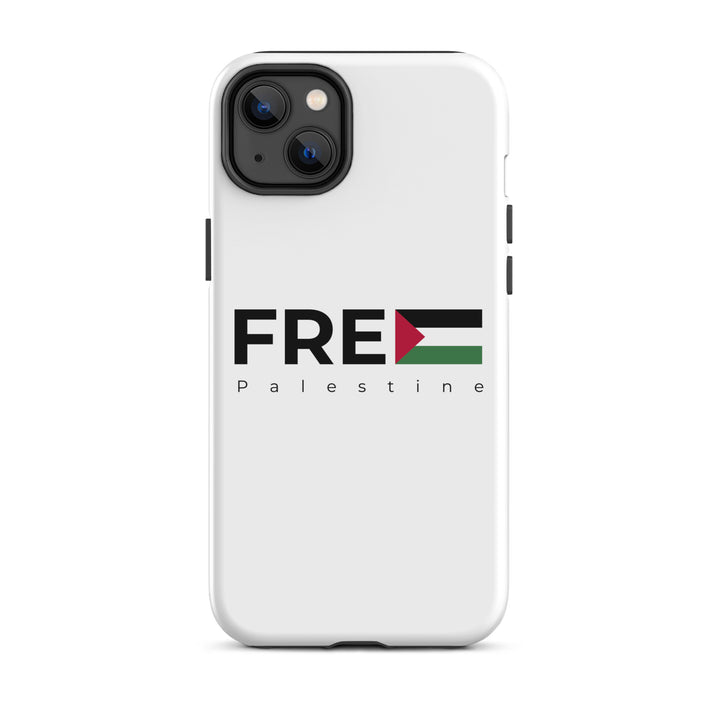 Tough Case for iPhone® - Free Palestine, Glossy iPhone 14 Plus