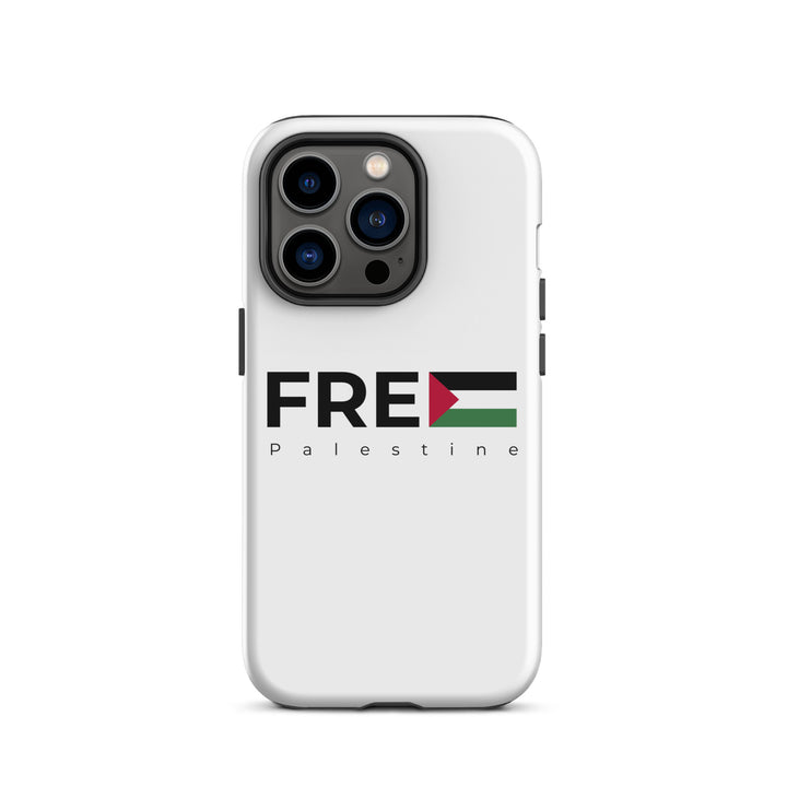 Tough Case for iPhone® - Free Palestine, Glossy iPhone 14 Pro