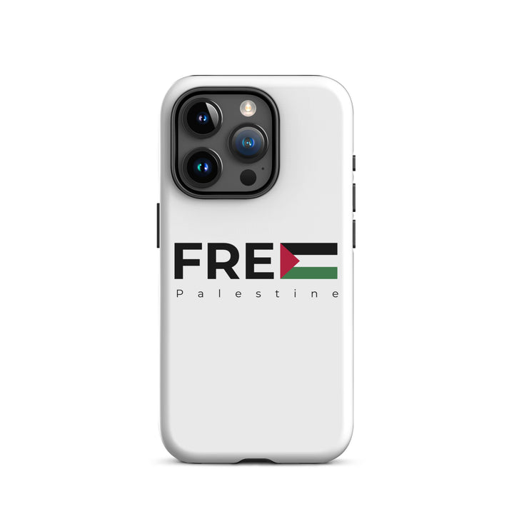 Tough Case for iPhone® - Free Palestine, Glossy iPhone 15 Pro