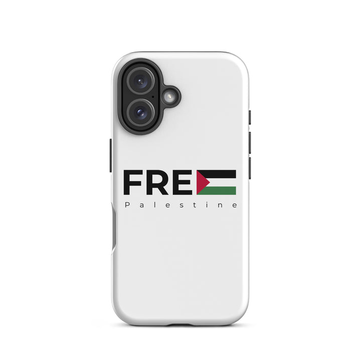 Tough Case for iPhone® - Free Palestine, Glossy iPhone 16