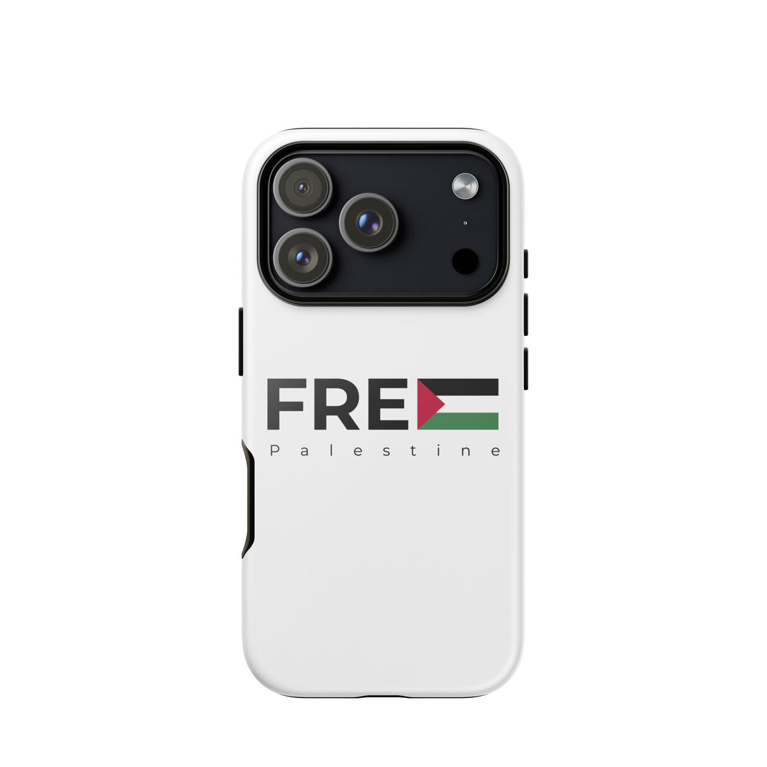Tough Case for iPhone® - Free Palestine, Glossy iPhone 17 Pro