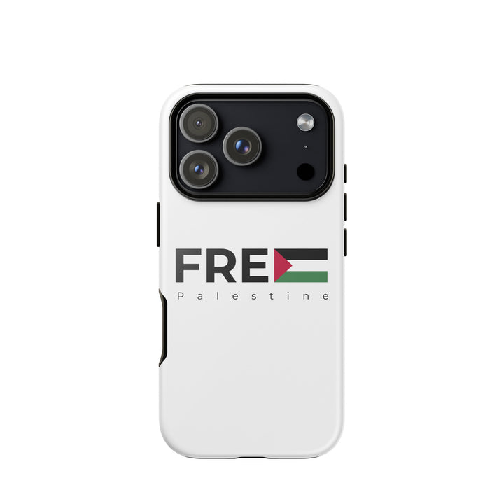 Tough Case for iPhone® - Free Palestine, Glossy iPhone 17 Pro