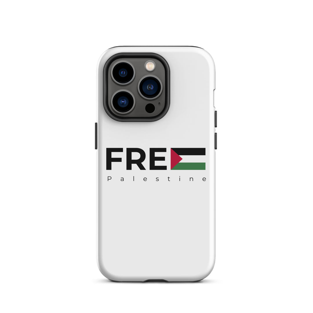 Tough Case for iPhone® - Free Palestine, Matte iPhone 14 Pro