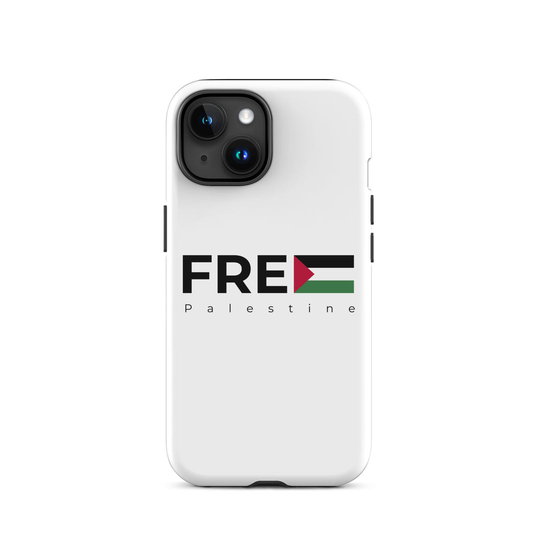 Tough Case for iPhone® - Free Palestine, Matte iPhone 15