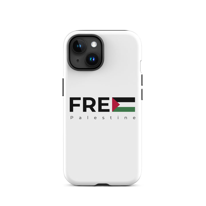Tough Case for iPhone® - Free Palestine, Matte iPhone 15