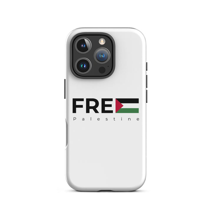 Tough Case for iPhone® - Free Palestine, Matte iPhone 16 Pro