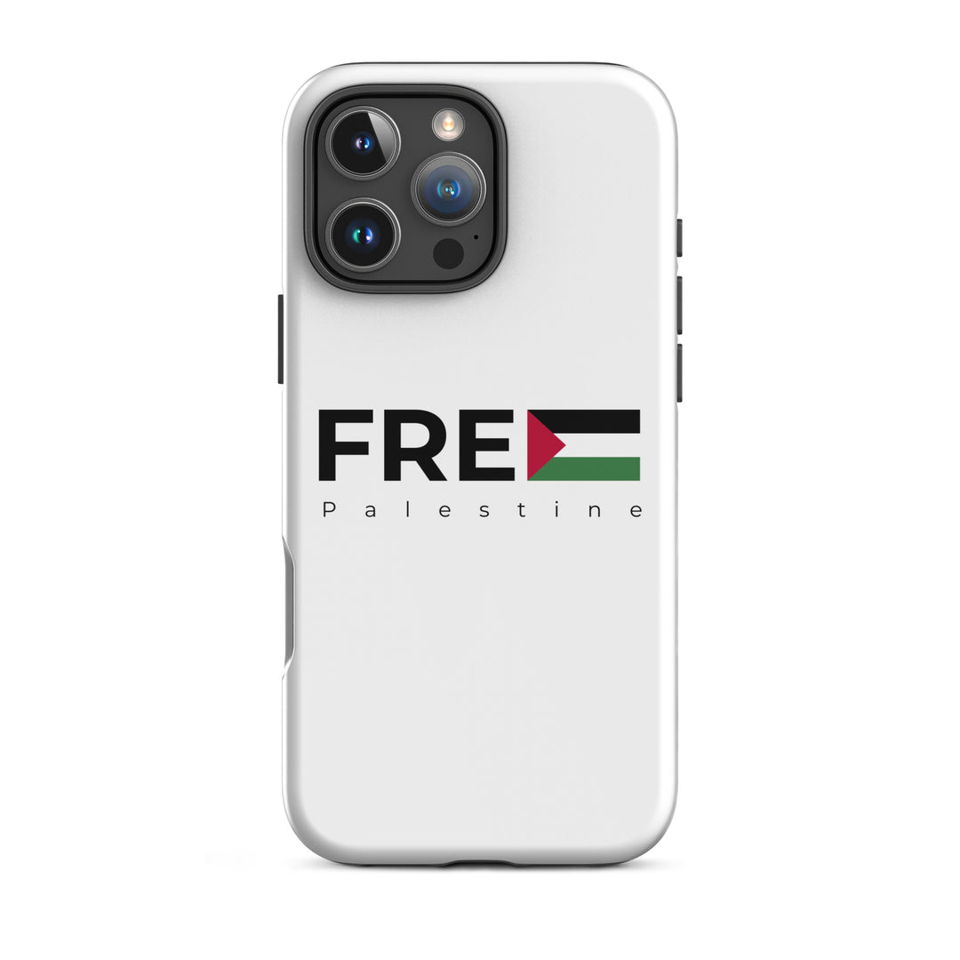 Tough Case for iPhone® - Free Palestine, Matte iPhone 16 Pro Max