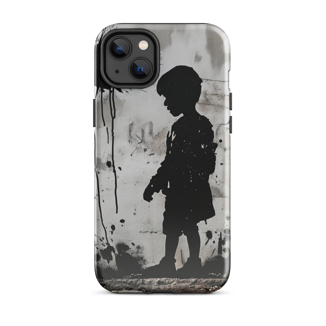 Tough Case for iPhone® - Palestine Wall, Glossy iPhone 14 Plus