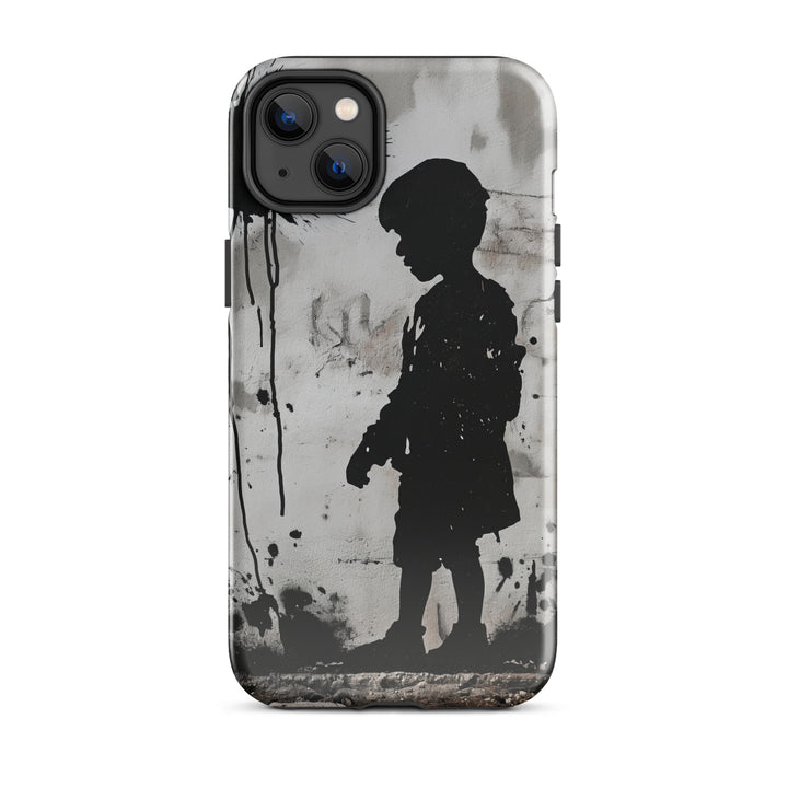 Tough Case for iPhone® - Palestine Wall, Glossy iPhone 14 Plus