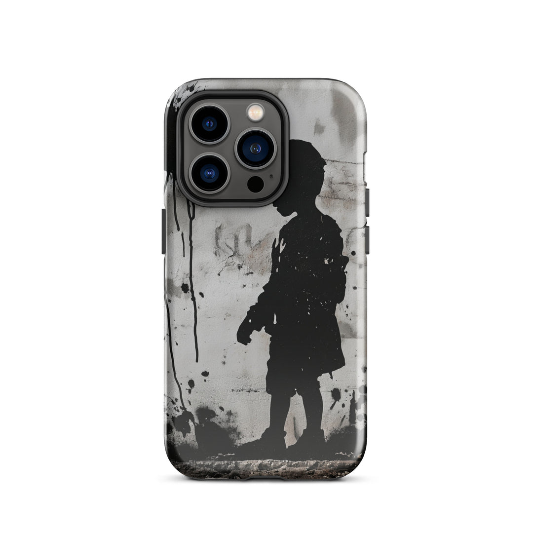 Tough Case for iPhone® - Palestine Wall, Glossy iPhone 14 Pro