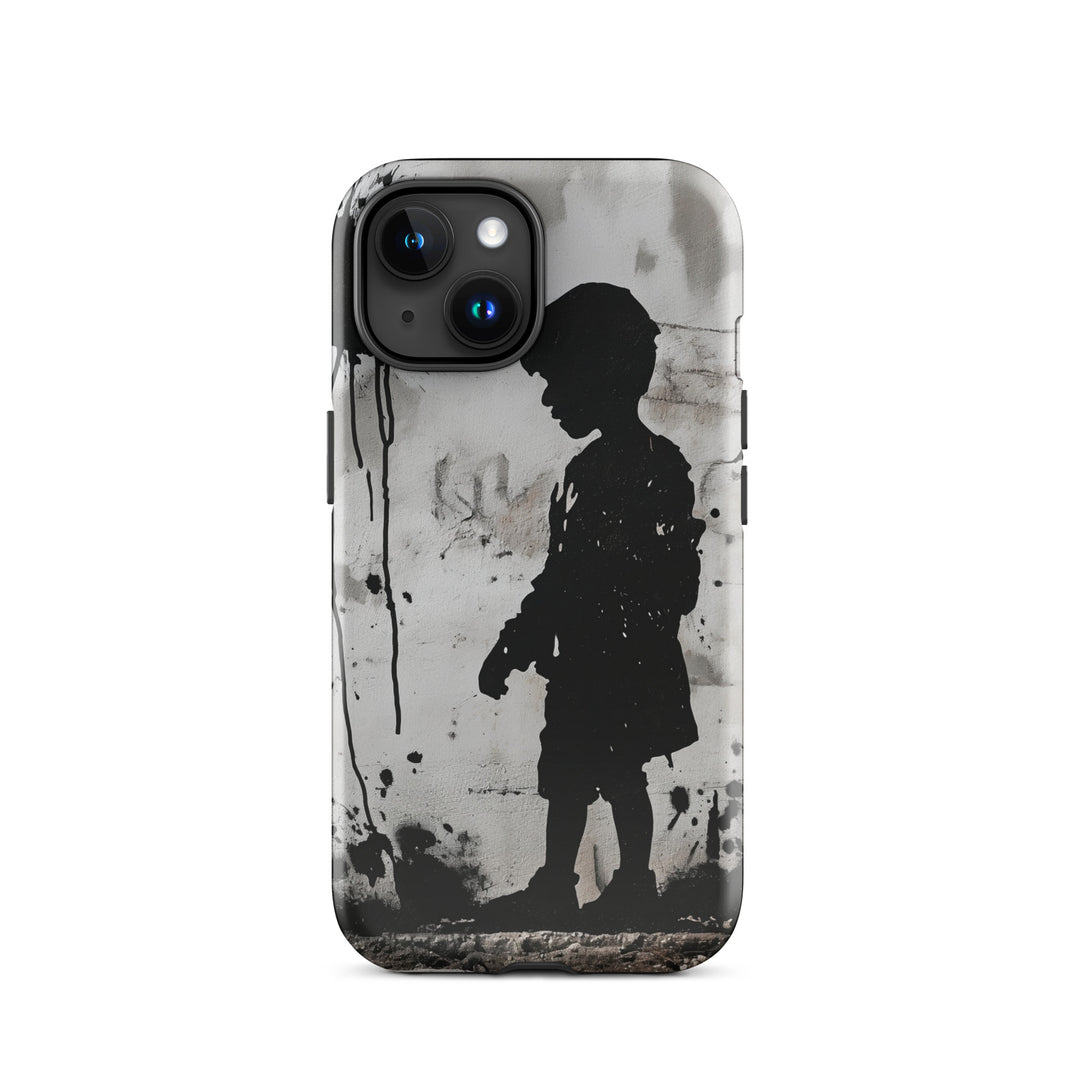 Tough Case for iPhone® - Palestine Wall, Glossy iPhone 15