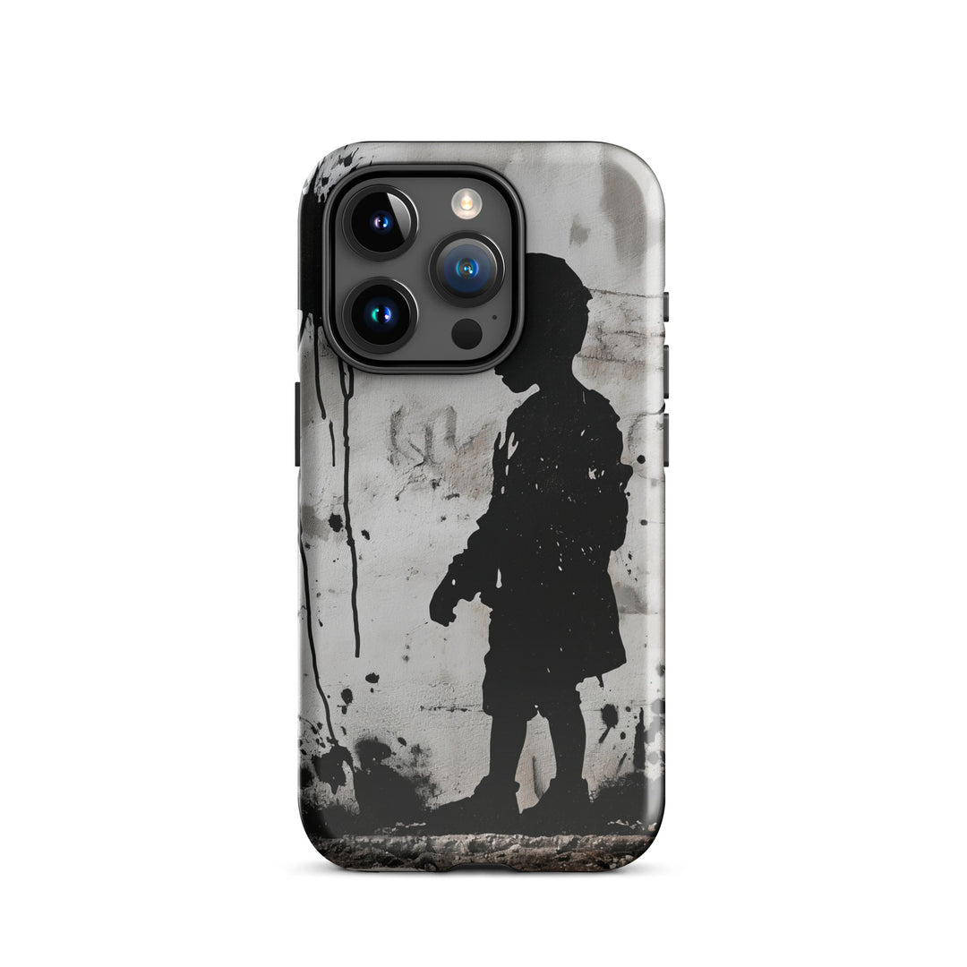 Tough Case for iPhone® - Palestine Wall, Glossy iPhone 15 Pro