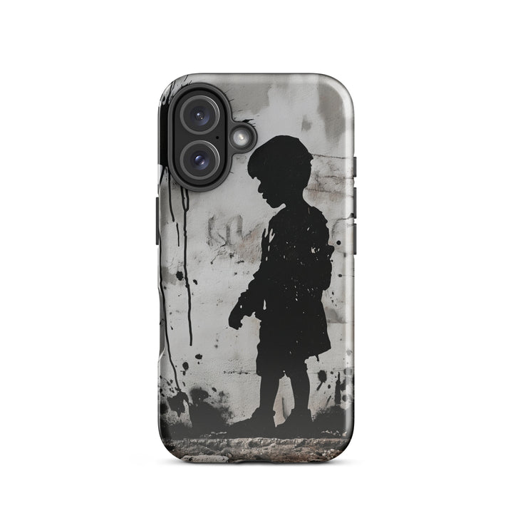 Tough Case for iPhone® - Palestine Wall, Glossy iPhone 16