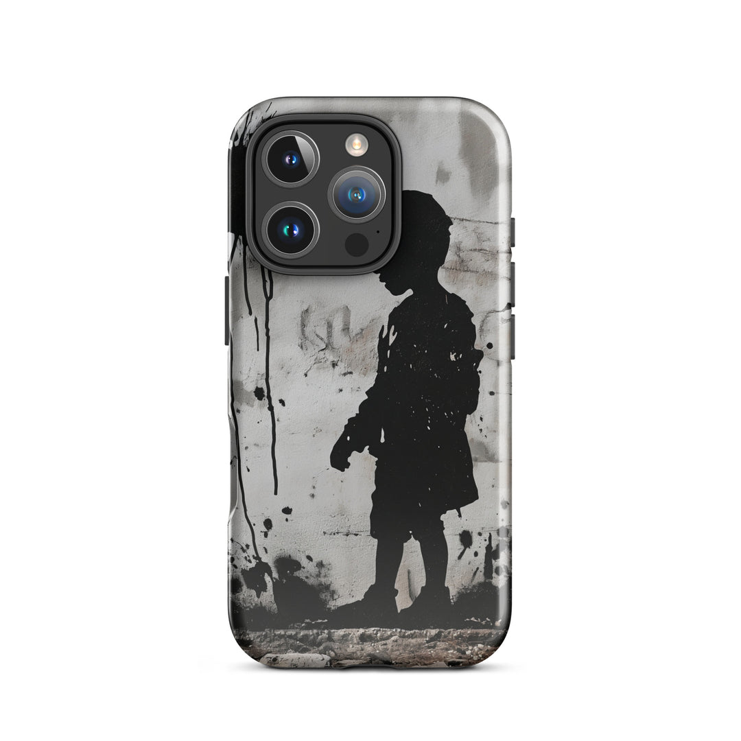 Tough Case for iPhone® - Palestine Wall, Glossy iPhone 16 Pro