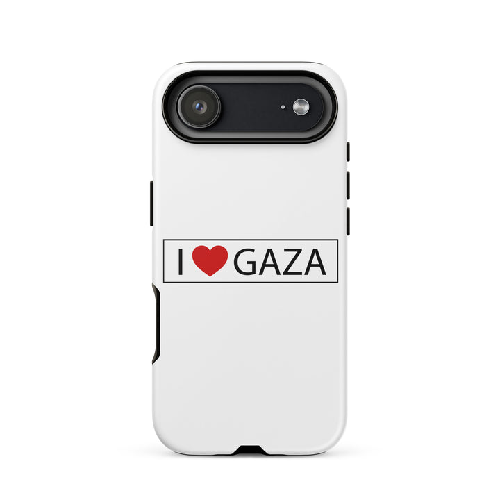 Tough Case for iPhone® - I Love Gaza, Matte iPhone 17 Air