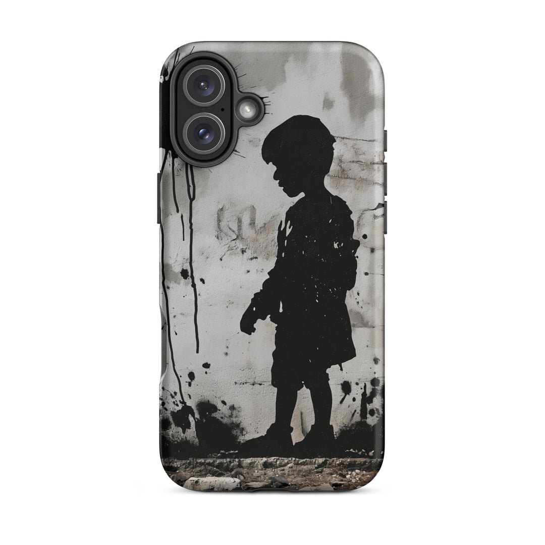 Tough Case for iPhone® - Palestine Wall, Matte iPhone 16 Plus
