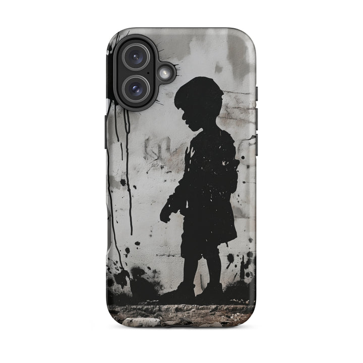 Tough Case for iPhone® - Palestine Wall, Matte iPhone 16 Plus