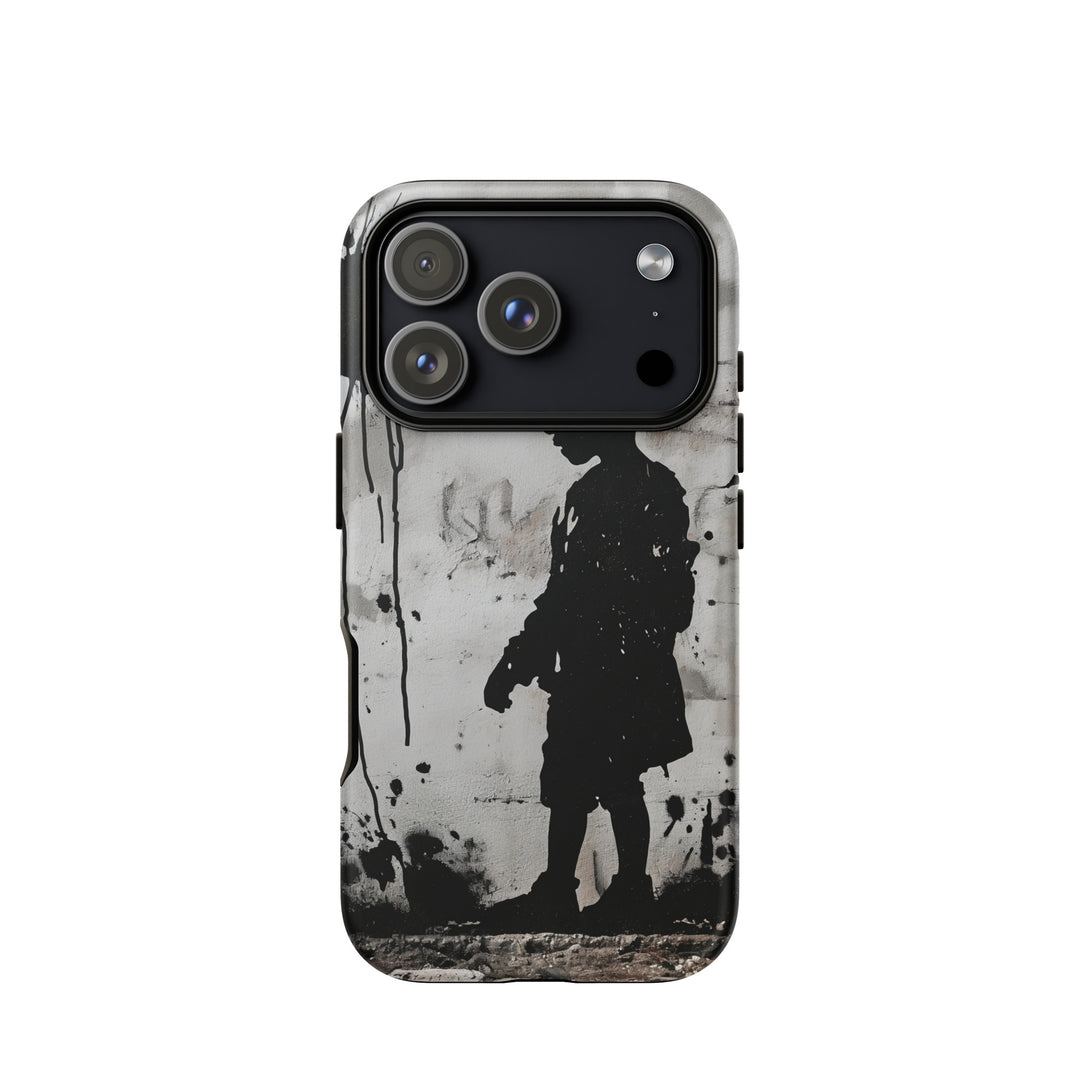 Tough Case for iPhone® | Palestine Wall – matte 18 pro, front view