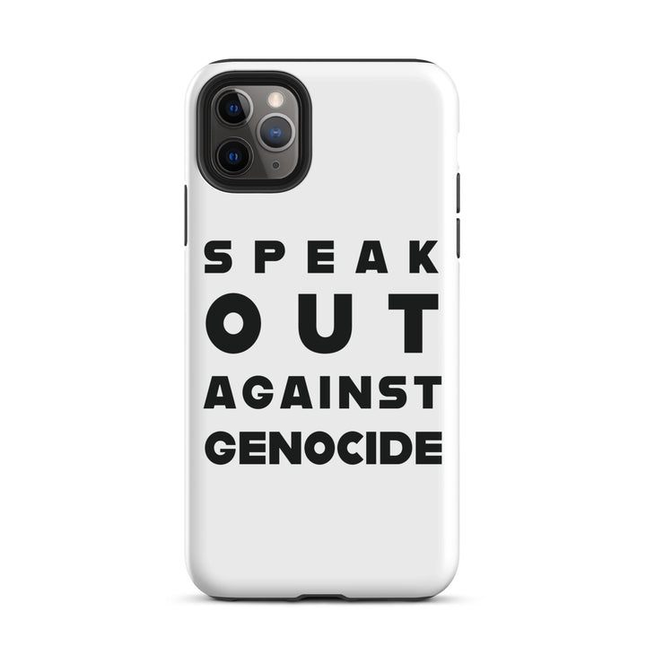 Tough Case for iPhone® | Speak out against genocide