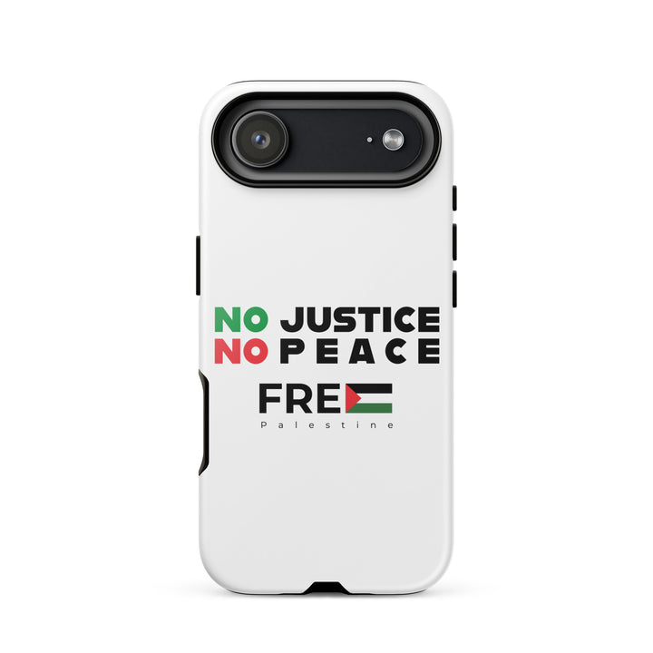 Tough Case for iPhone® - No Justice No Peace, Glossy iPhone 17 Air