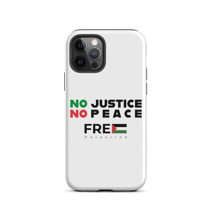 Tough Case for iPhone® - No Justice No Peace, Matte iPhone 12 Pro