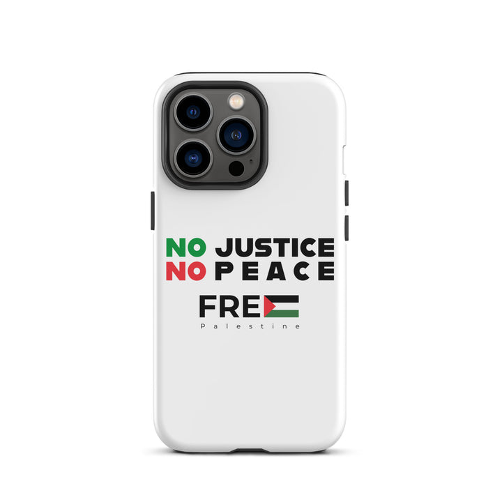 Tough Case for iPhone® - No Justice No Peace, Matte iPhone 13 Pro