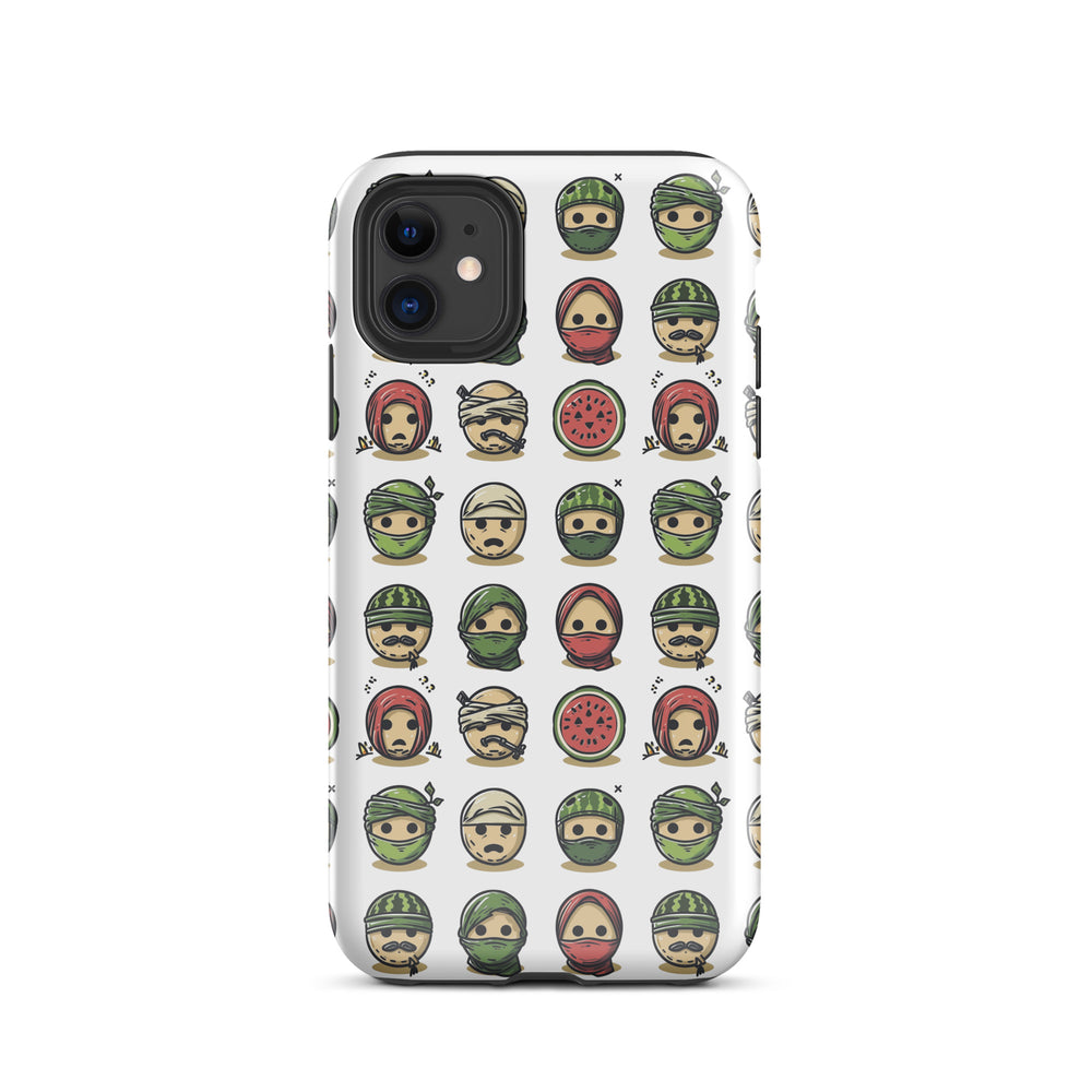 Tough Case for iPhone® - Palestine Emoji, Glossy iPhone 11