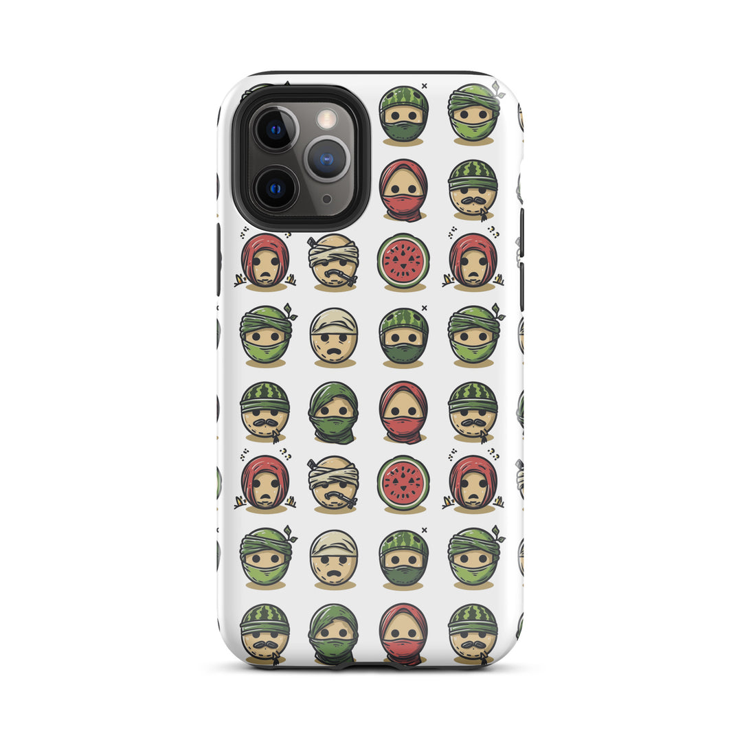 Tough Case for iPhone® - Palestine Emoji, Glossy iPhone 11 Pro