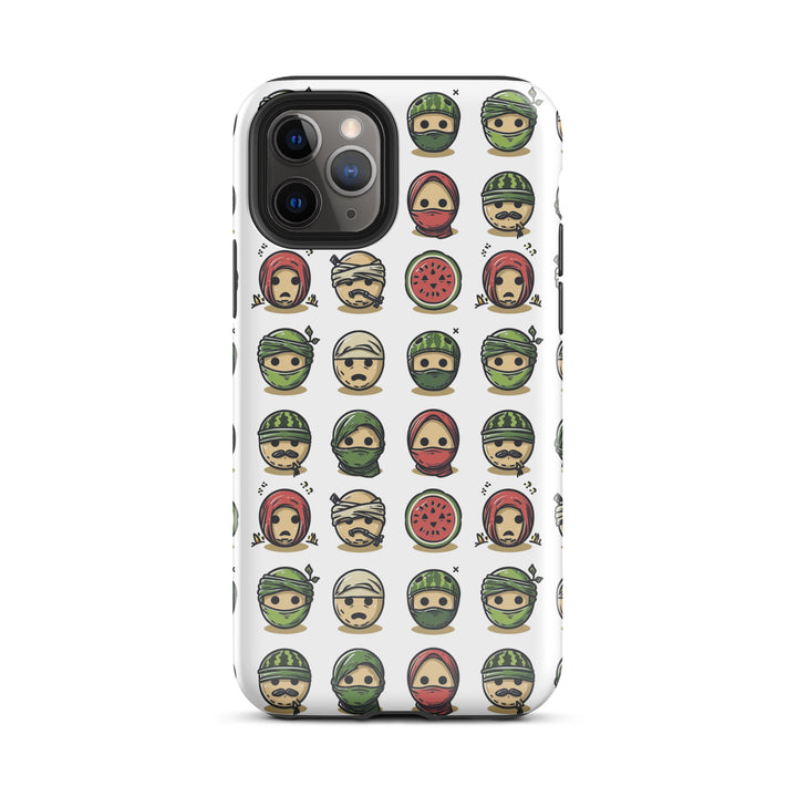 Tough Case for iPhone® - Palestine Emoji, Glossy iPhone 11 Pro