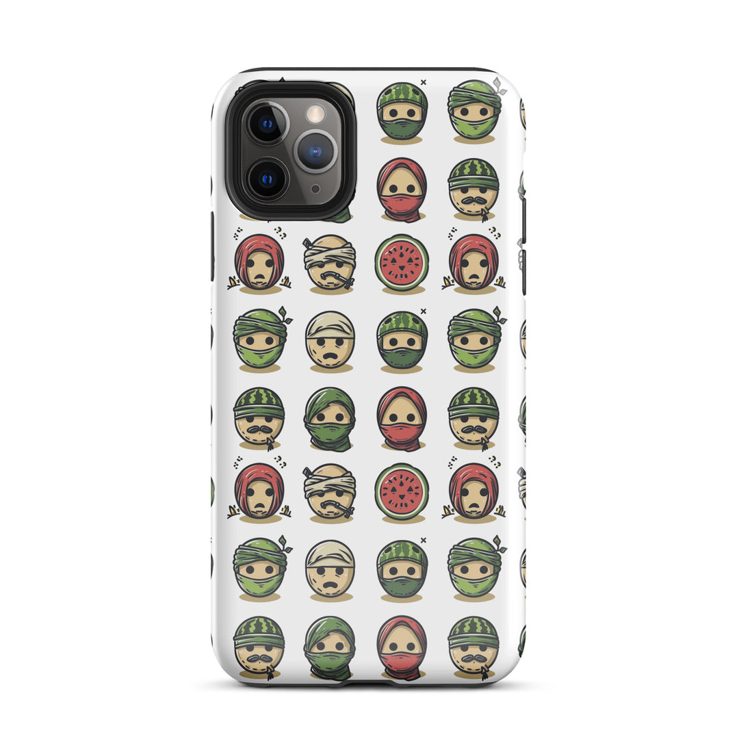 Tough Case for iPhone® - Palestine Emoji, Glossy iPhone 11 Pro Max