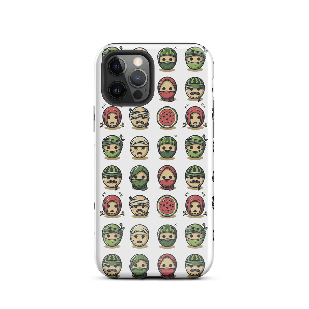 Tough Case for iPhone® - Palestine Emoji, Glossy iPhone 12 Pro