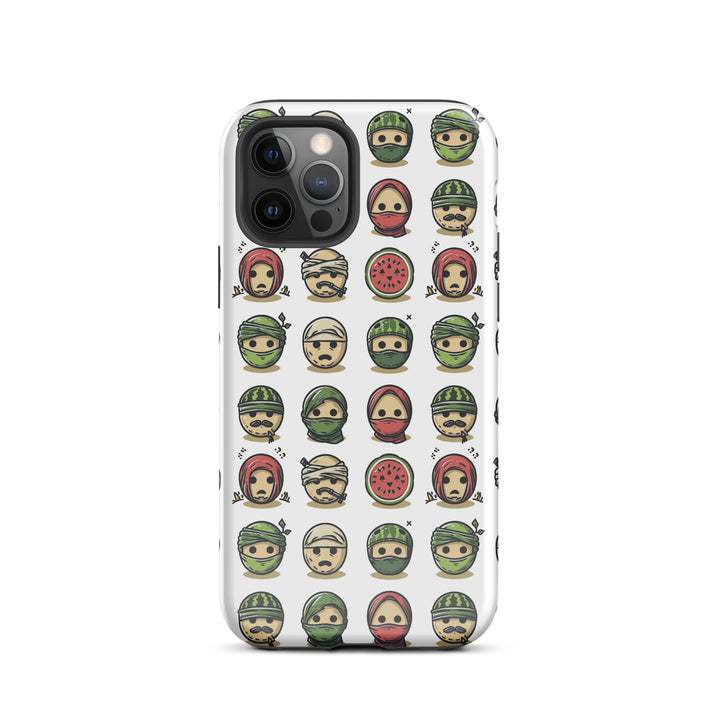 Tough Case for iPhone® - Palestine Emoji, Glossy iPhone 12 Pro