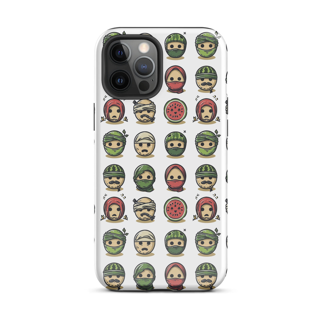 Tough Case for iPhone® - Palestine Emoji, Glossy iPhone 12 Pro Max