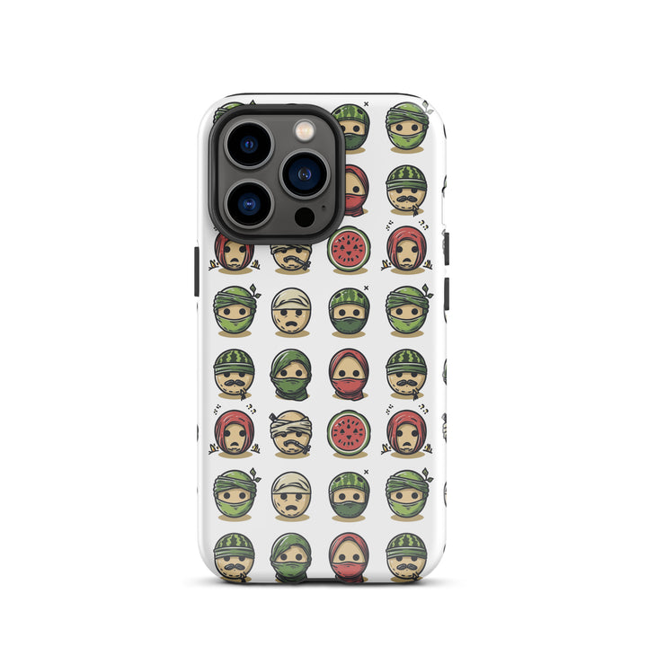 Tough Case for iPhone® - Palestine Emoji, Glossy iPhone 13 Pro