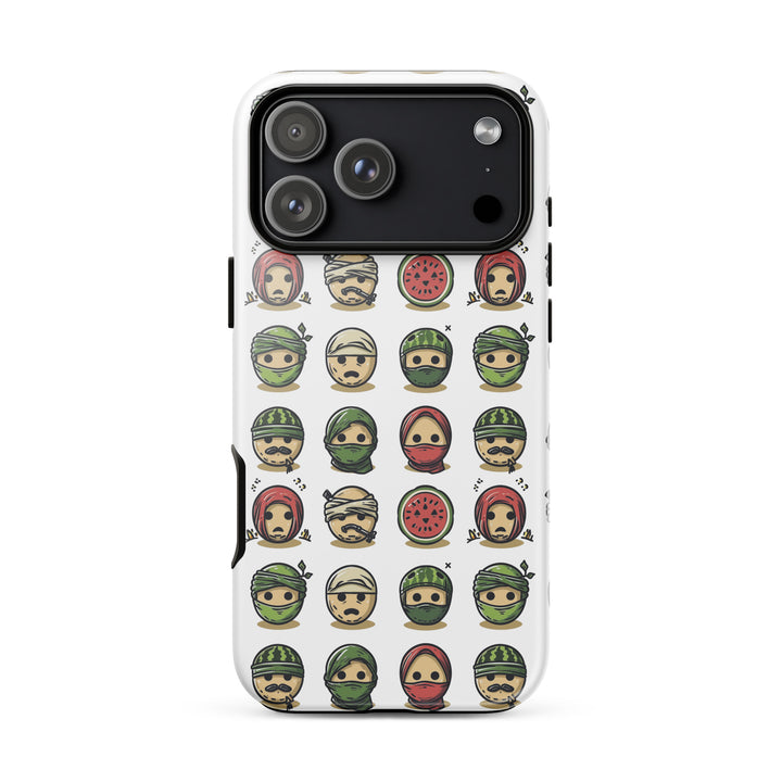 Tough Case for iPhone® - Palestine Emoji, Glossy iPhone 17 Pro Max