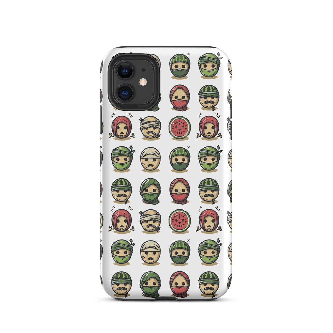 Tough Case for iPhone® - Palestine Emoji, Matte iPhone 11