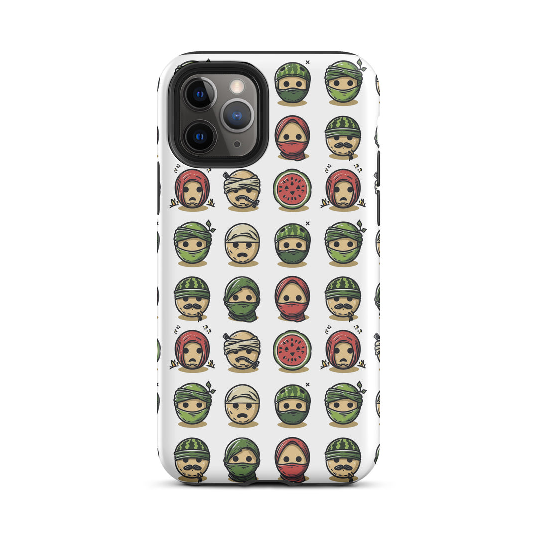 Tough Case for iPhone® - Palestine Emoji, Matte iPhone 11 Pro