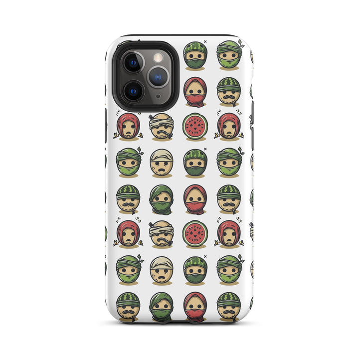 Tough Case for iPhone® - Palestine Emoji, Matte iPhone 11 Pro