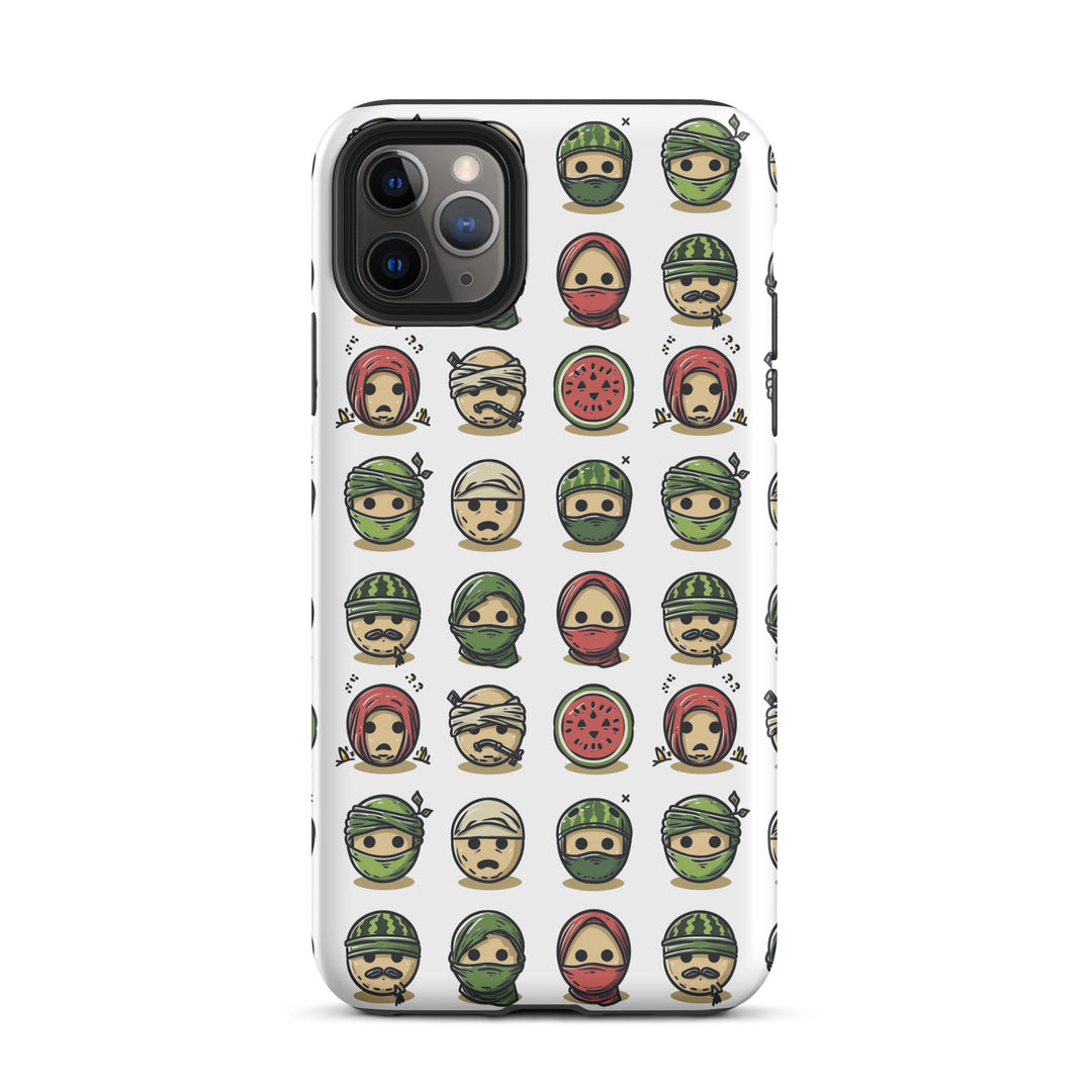 Tough Case for iPhone® - Palestine Emoji, Matte iPhone 11 Pro Max