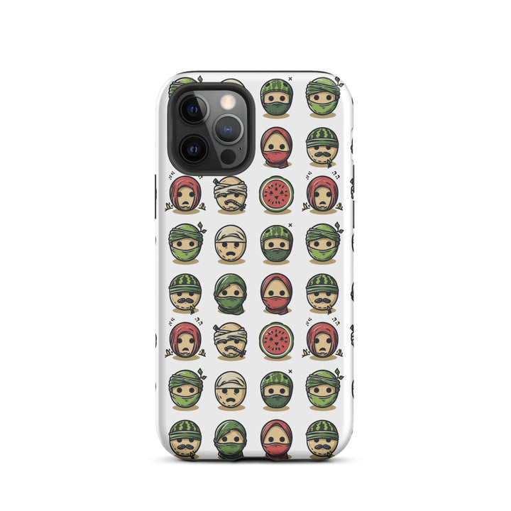 Tough Case for iPhone® - Palestine Emoji, Matte iPhone 12 Pro