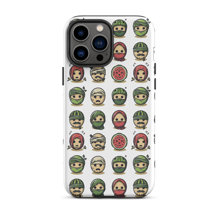 Tough Case for iPhone® - Palestine Emoji, Matte iPhone 13 Pro Max