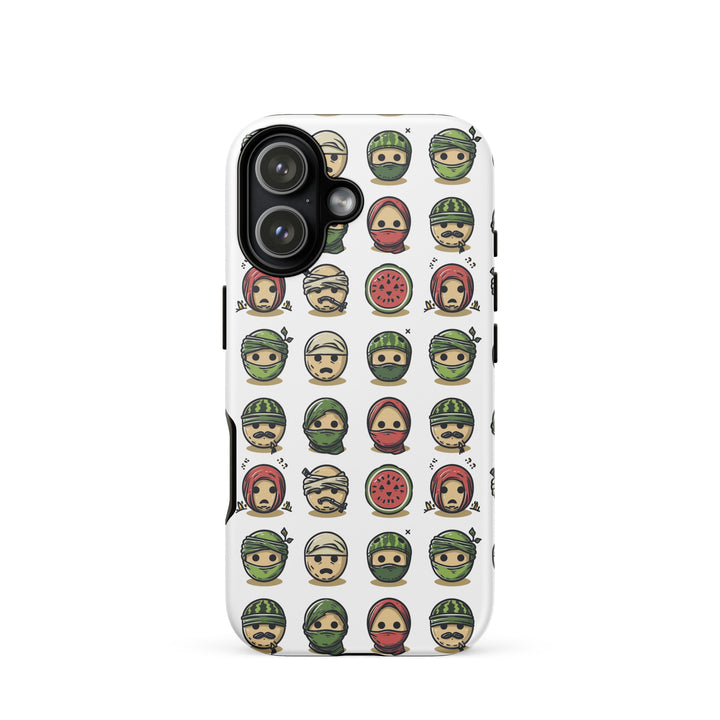 Tough Case for iPhone® - Palestine Emoji, Matte iPhone 17