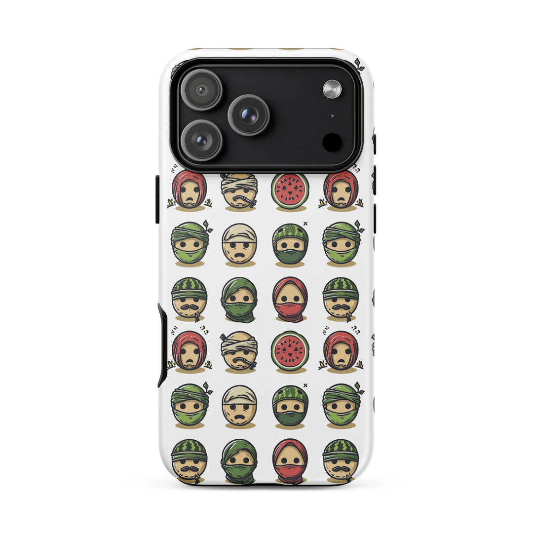 Tough Case for iPhone® - Palestine Emoji, Matte iPhone 17 Pro Max