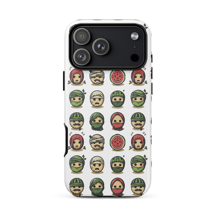 Tough Case for iPhone® - Palestine Emoji, Matte iPhone 17 Pro Max
