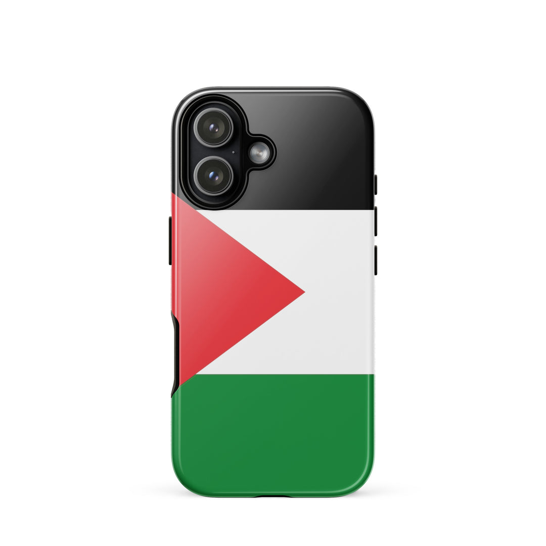 Tough Case for iPhone® - Palestine Flag, Glossy iPhone 17